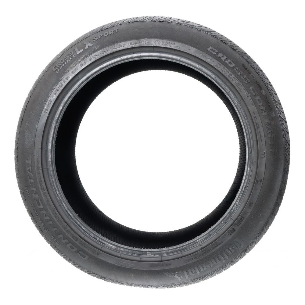 Set of (4) Used 275/45R20 Continental CrossContact LX Sport T1 ContiSilent 110V - 7.5-8/32 - Image 3