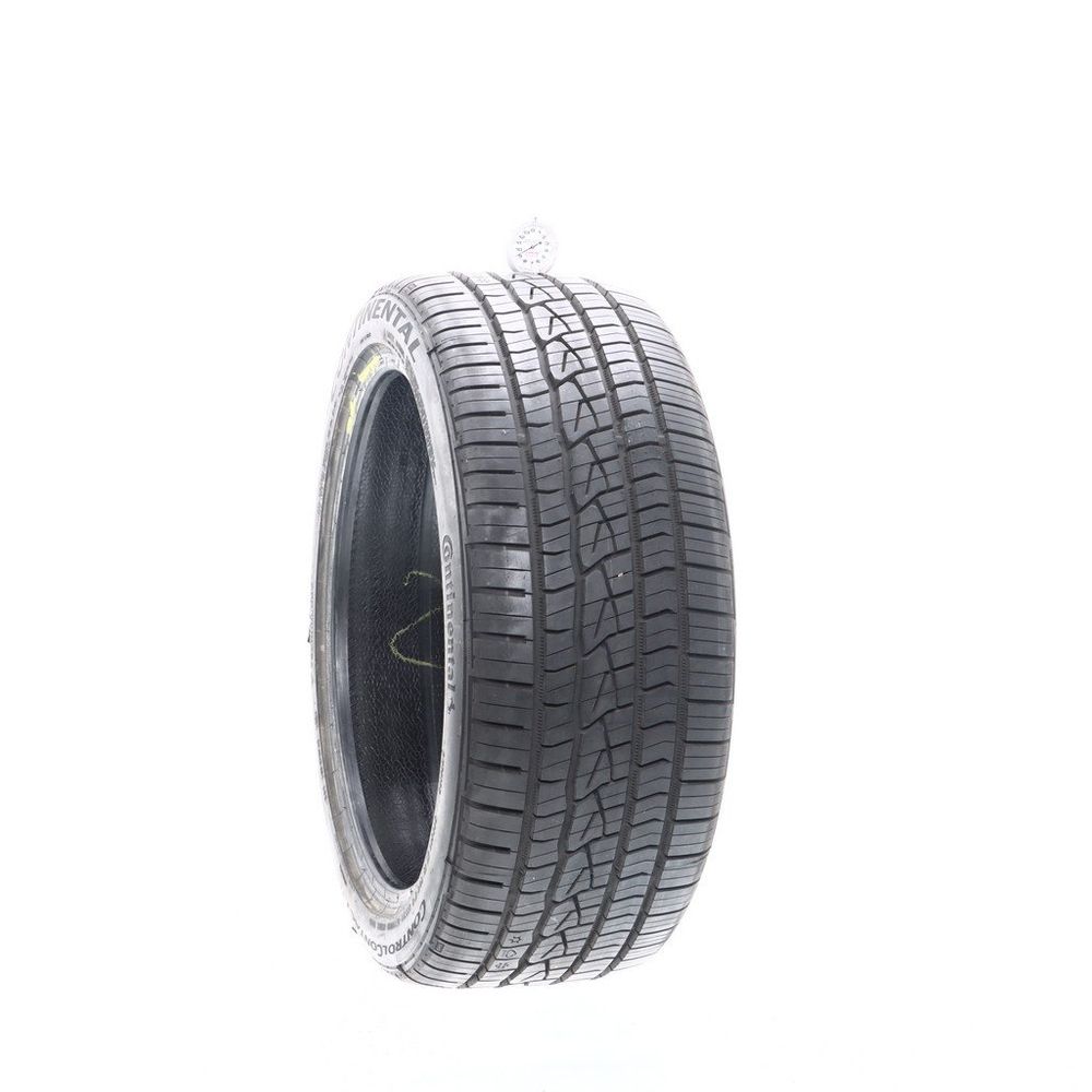 Set of (2) Used 245/40ZR19 Continental ControlContact Sport SRS Plus 98Y - 9/32 - Image 1