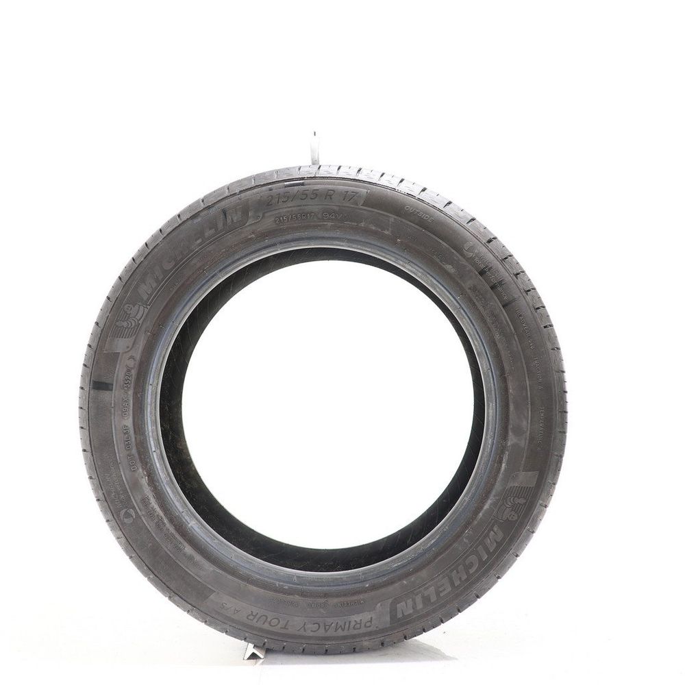 Set of (2) Used 215/55R17 Michelin Primacy Tour A/S 94V - 5-5.5/32 - Image 3