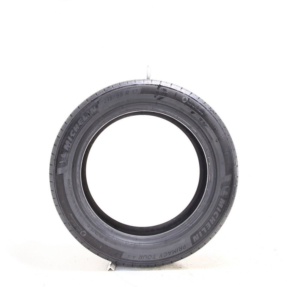 Set of (2) Used 215/55R17 Michelin Primacy Tour A/S 94V - 5-5.5/32 - Image 6