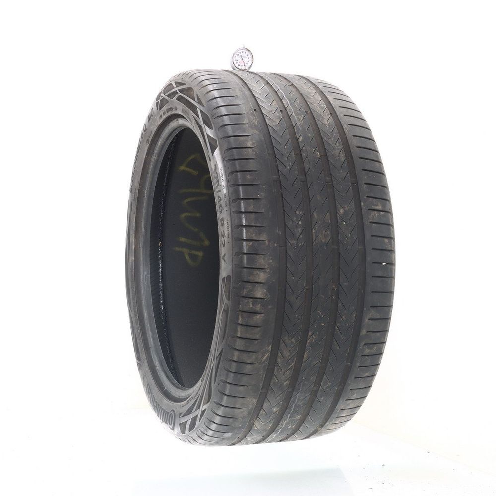 Set of (2) Used 325/40R22 Continental EcoContact 6Q MO ContiSilent 114Y - 6-7/32 - Image 1