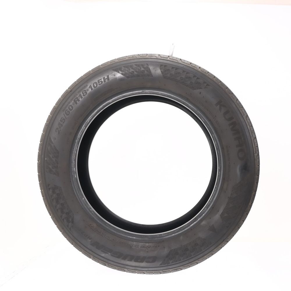 Set of (2) Used 245/60R18 Kumho Crugen HP71 105H - 5/32 - Image 3