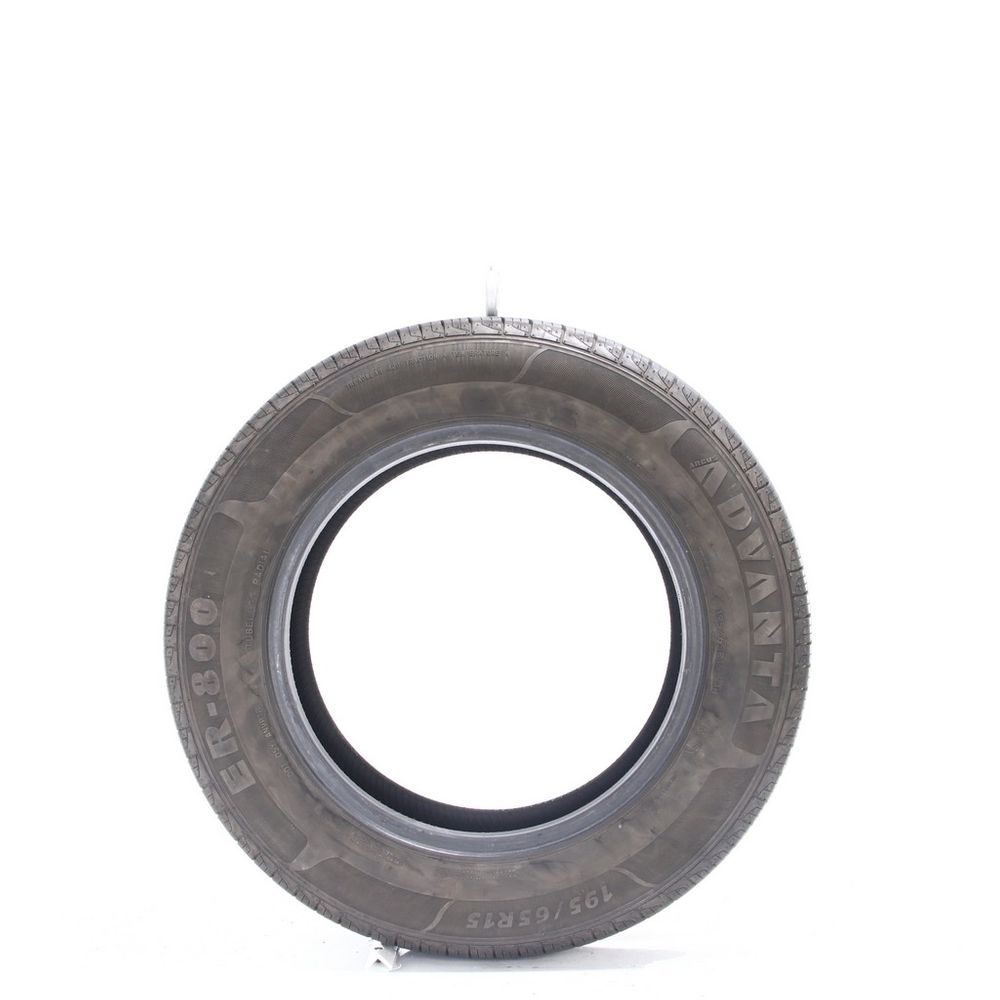 Set of (2) Used 195/65R15 Advanta ER-800 91H - 7.5-8/32 - Image 3