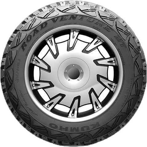 Set of (2) New LT 35X12.5R20 Kumho Road Venture MT71 125Q - Image 2
