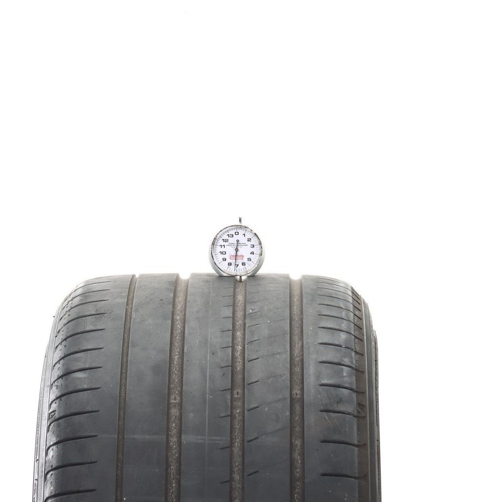 Set of (2) Used 285/30ZR20 Yokohama Advan Sport V107 99Y - 7-7.5/32 - Image 2