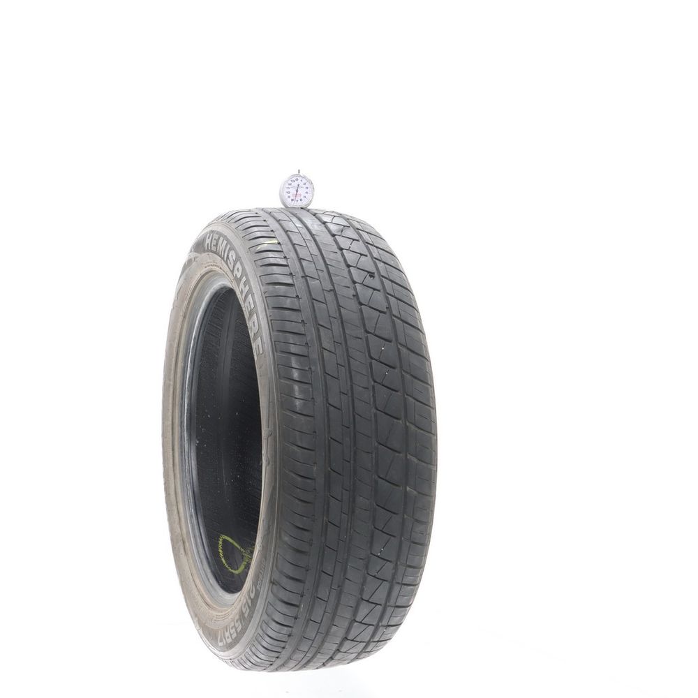 Set of (2) Used 215/55R17 Hemisphere Aethon UHP 94W - 7.5-8/32 - Image 1