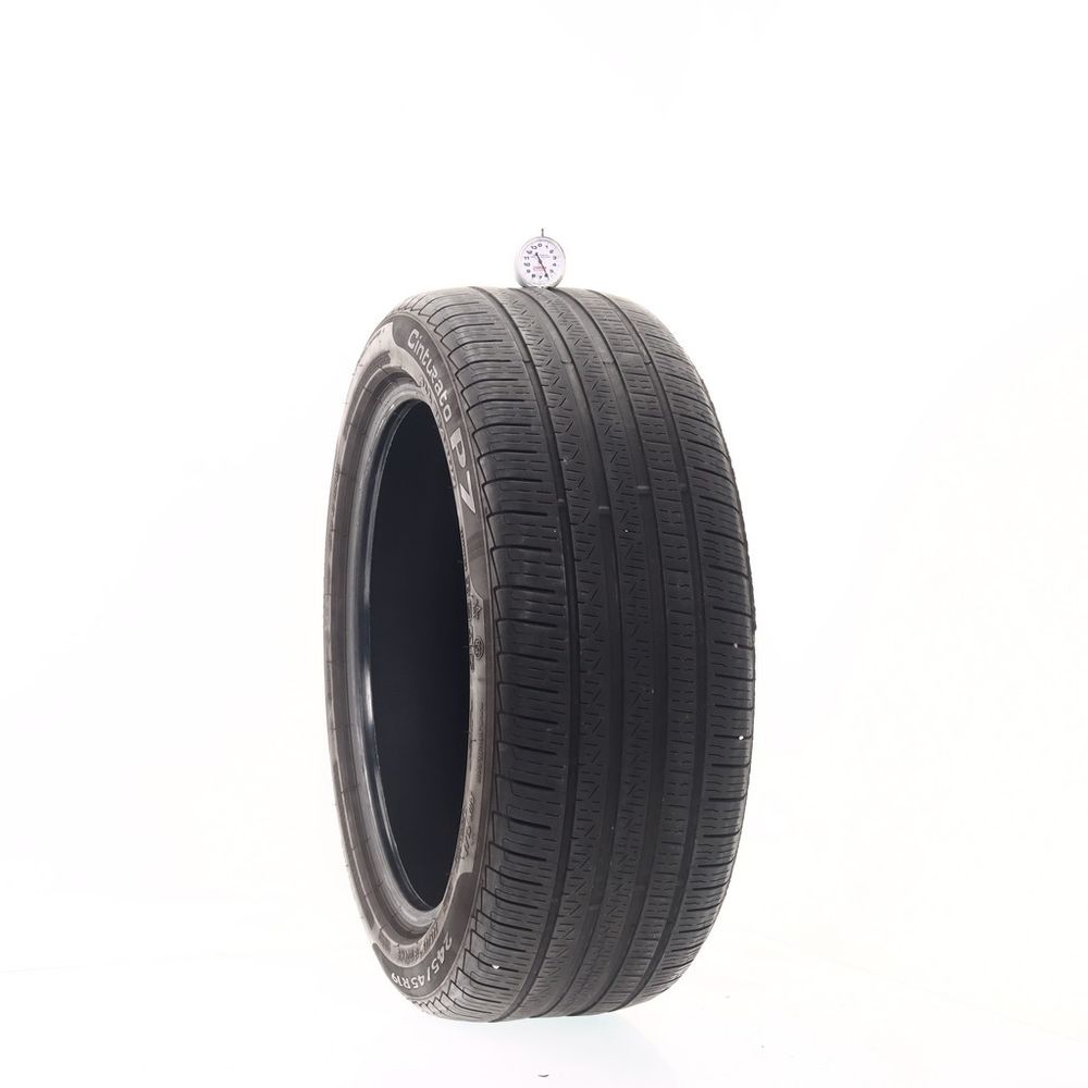 Set of (2) Used 245/45R19 Pirelli Cinturato P7 Run Flat 102V - 5.5-6/32 - Image 4