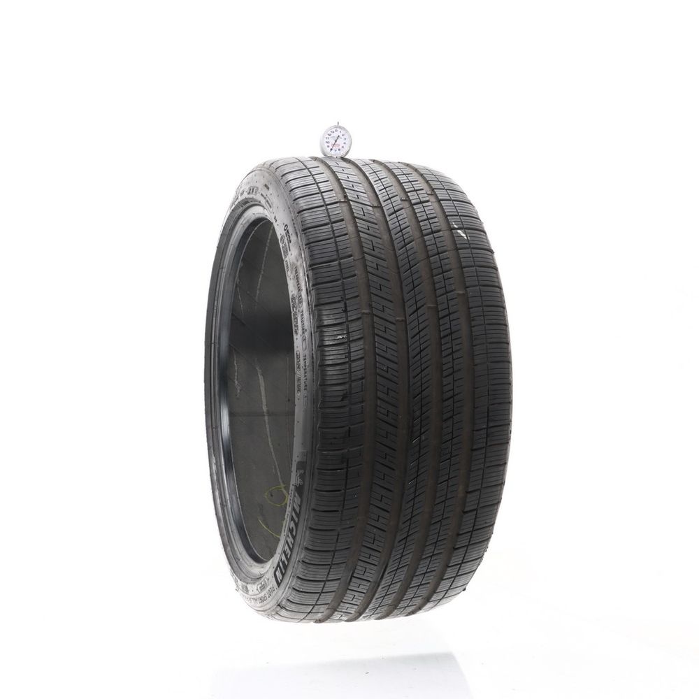 Set of (2) Used 295/35R21 Michelin Pilot Sport All Season 4 NEO 103V - 6.5-8/32 - Image 4