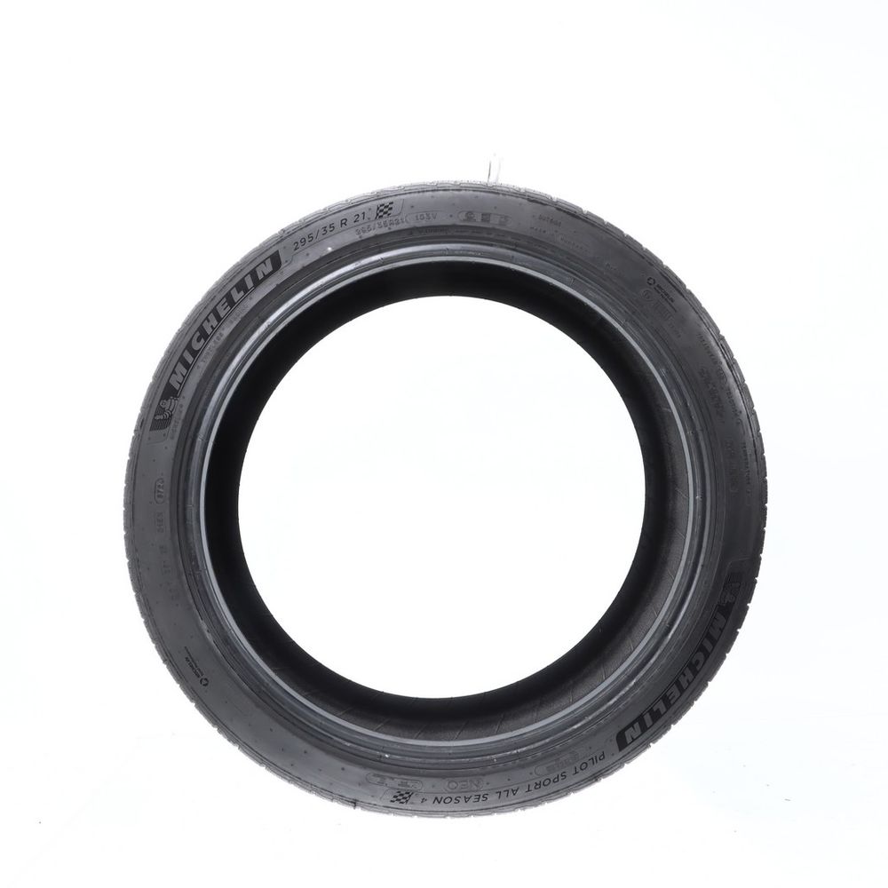Set of (2) Used 295/35R21 Michelin Pilot Sport All Season 4 NEO 103V - 6.5-8/32 - Image 6