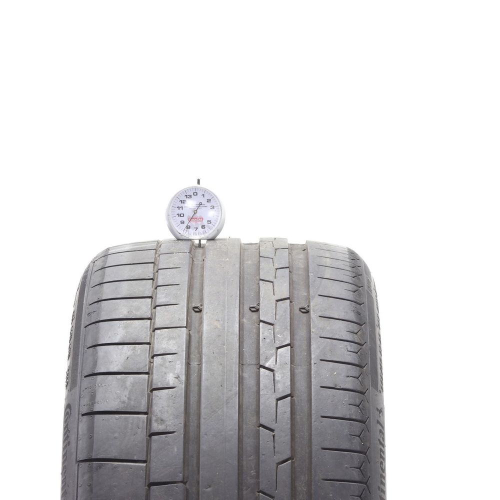 Set of (2) Used 245/30ZR20 Continental SportContact 6 90Y - 8/32 - Image 2