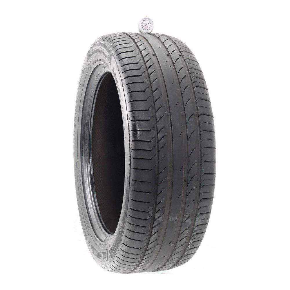 Used 255/50R20 Continental ContiSportContact 5 SUV 109Y - 9/32 - Image 1