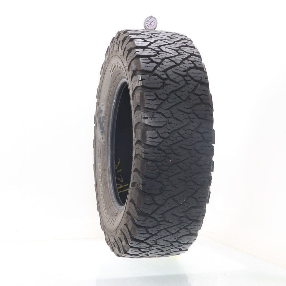 Set of (2) Used LT 275/70R18 BFGoodrich All-Terrain T/A KO3 125/122S E - 8.5-10/32 - Image 1
