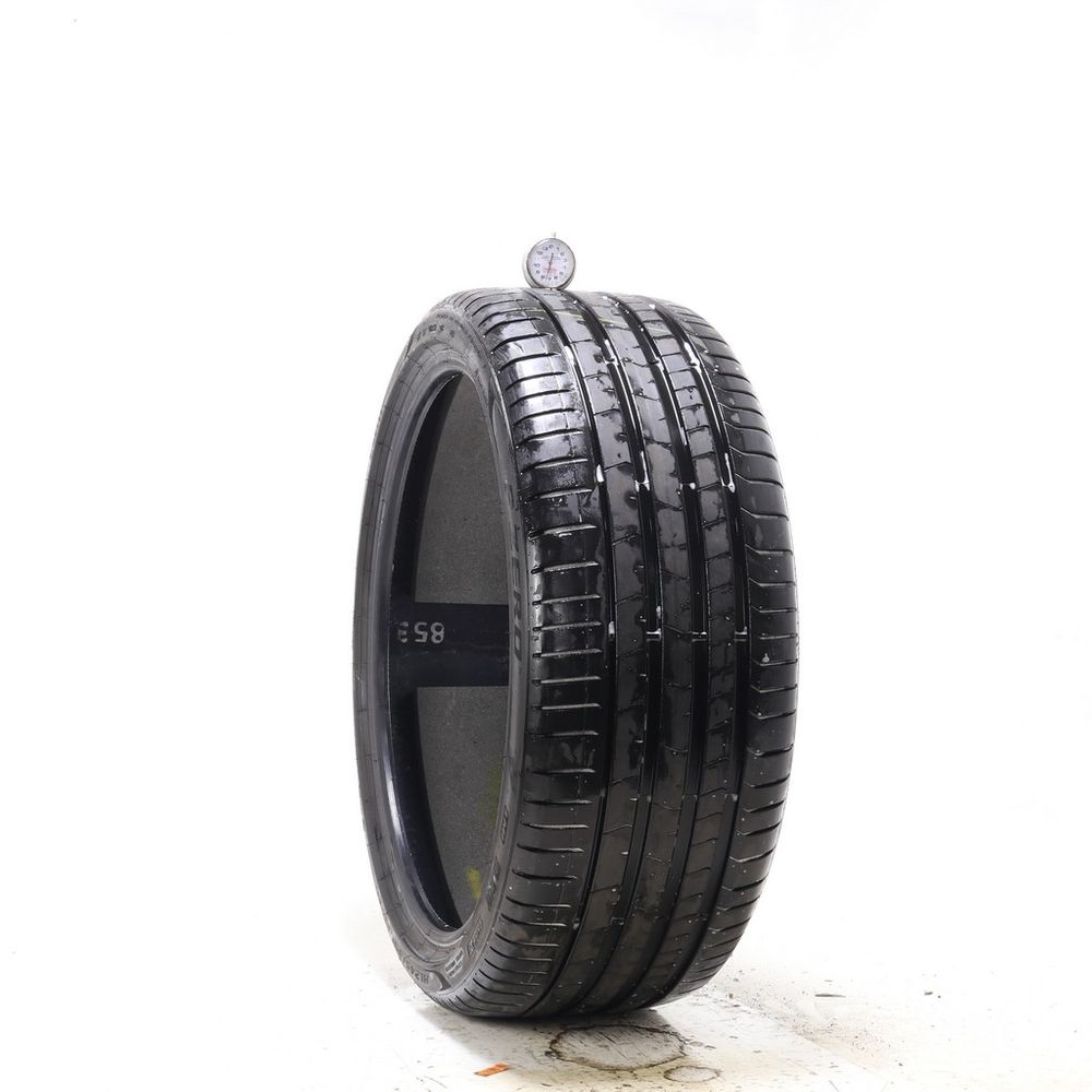Set of (2) Used 245/35R21 Pirelli P Zero PZ4 LM1 Elect PNCS 99Y - 7-7.5/32 - Image 4