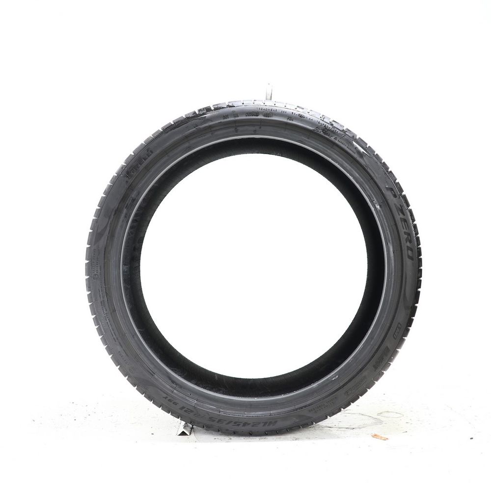 Set of (2) Used 245/35R21 Pirelli P Zero PZ4 LM1 Elect PNCS 99Y - 7-7.5/32 - Image 6