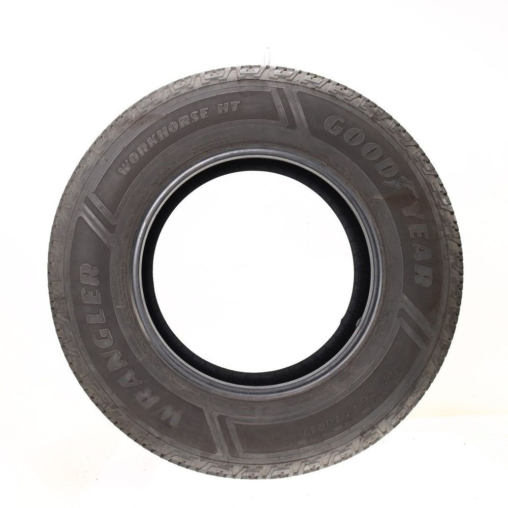 Set of (2) Used 265/70R17 Goodyear Wrangler Workhorse HT 115T - 7.5-8.5/32 - Image 3