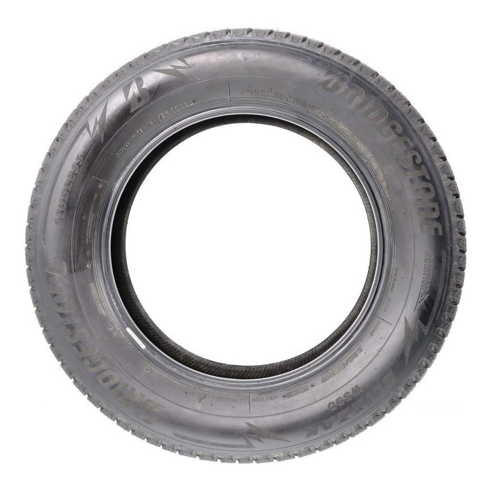 Set of (4) Used 225/65R17 Bridgestone Blizzak WS90 Studless 102H - 9.5/32 - Image 3