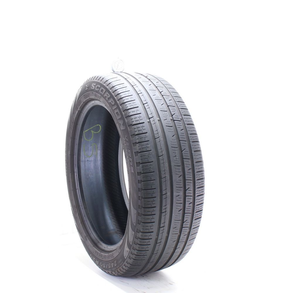 Set of (4) Used 245/50R20 Pirelli Scorpion Verde 102V - 6.5-7.5/32 - Image 4