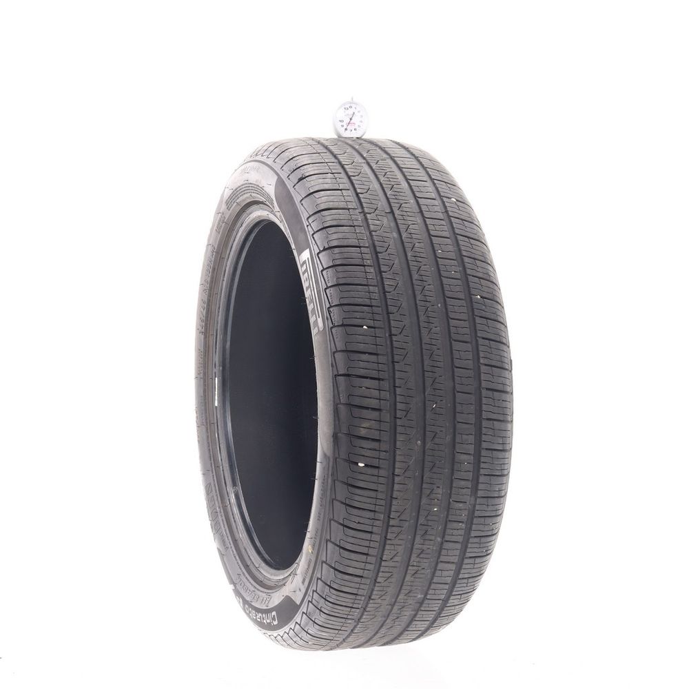 Set of (2) Used 245/45R18 Pirelli Cinturato P7 MOE Run Flat 100H - 7.5-8/32 - Image 4