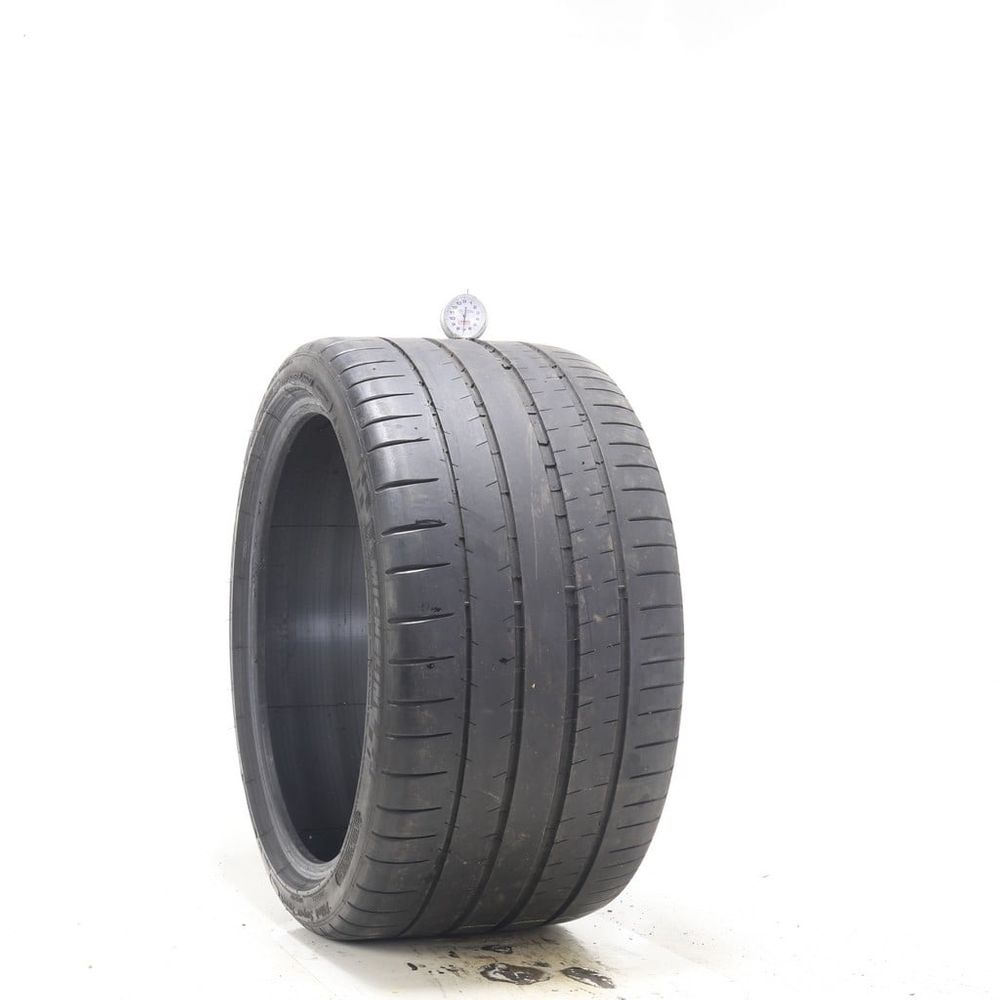 Set of (2) Used 295/30ZR19 Michelin Pilot Super Sport 100Y - 7-8.5/32 - Image 1