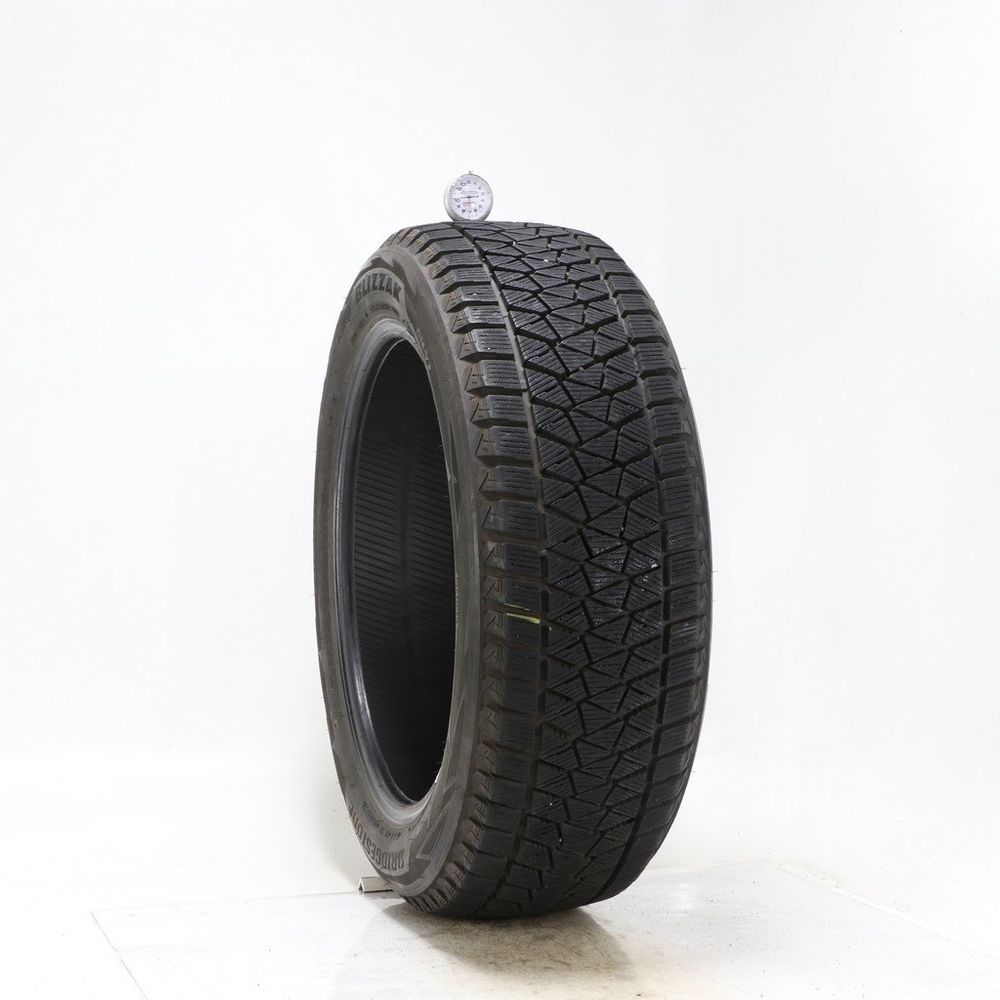 Set of (2) Used 225/55R19 Bridgestone Blizzak DM-V2 99T - 10-11/32 - Image 1