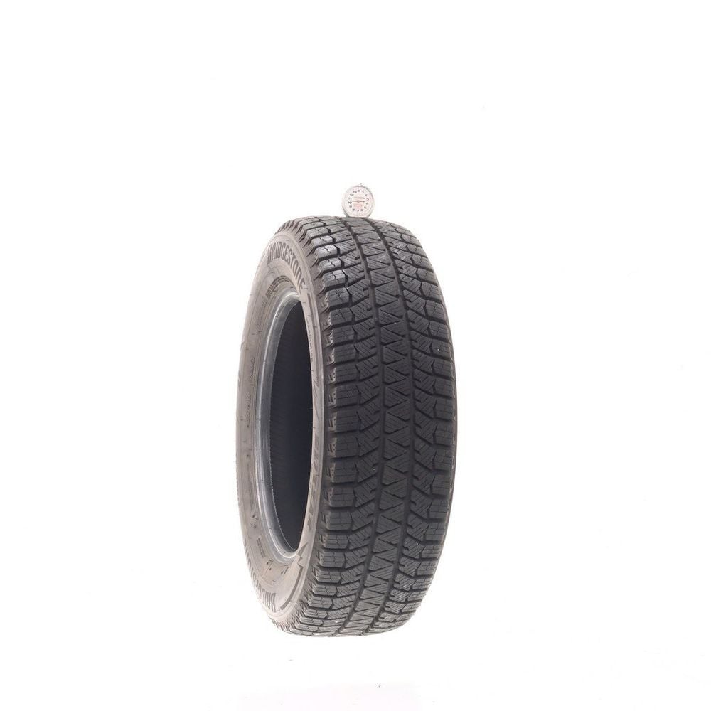Set of (4) Used 195/65R15 Bridgestone Blizzak WS90 Studless 91H - 10.5-11/32 - Image 1