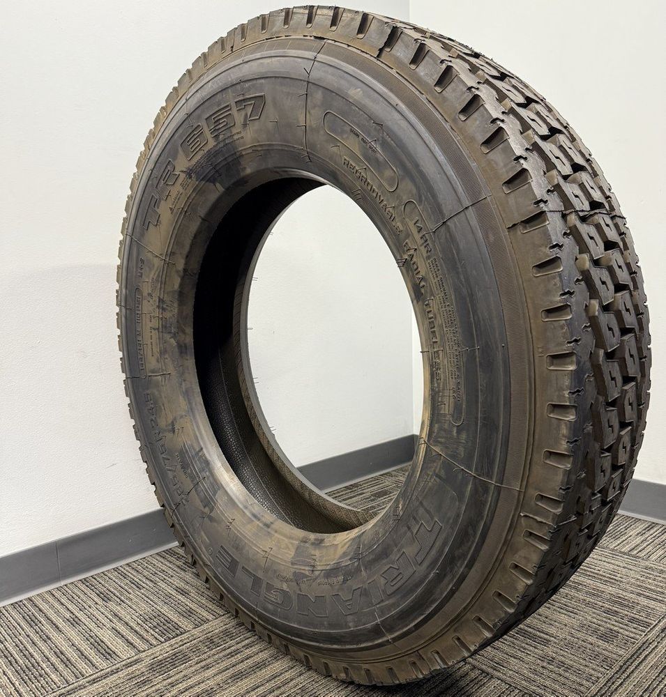 Set of (2) New 285/75R24.5 Triangle TR657 144/141M - Image 1