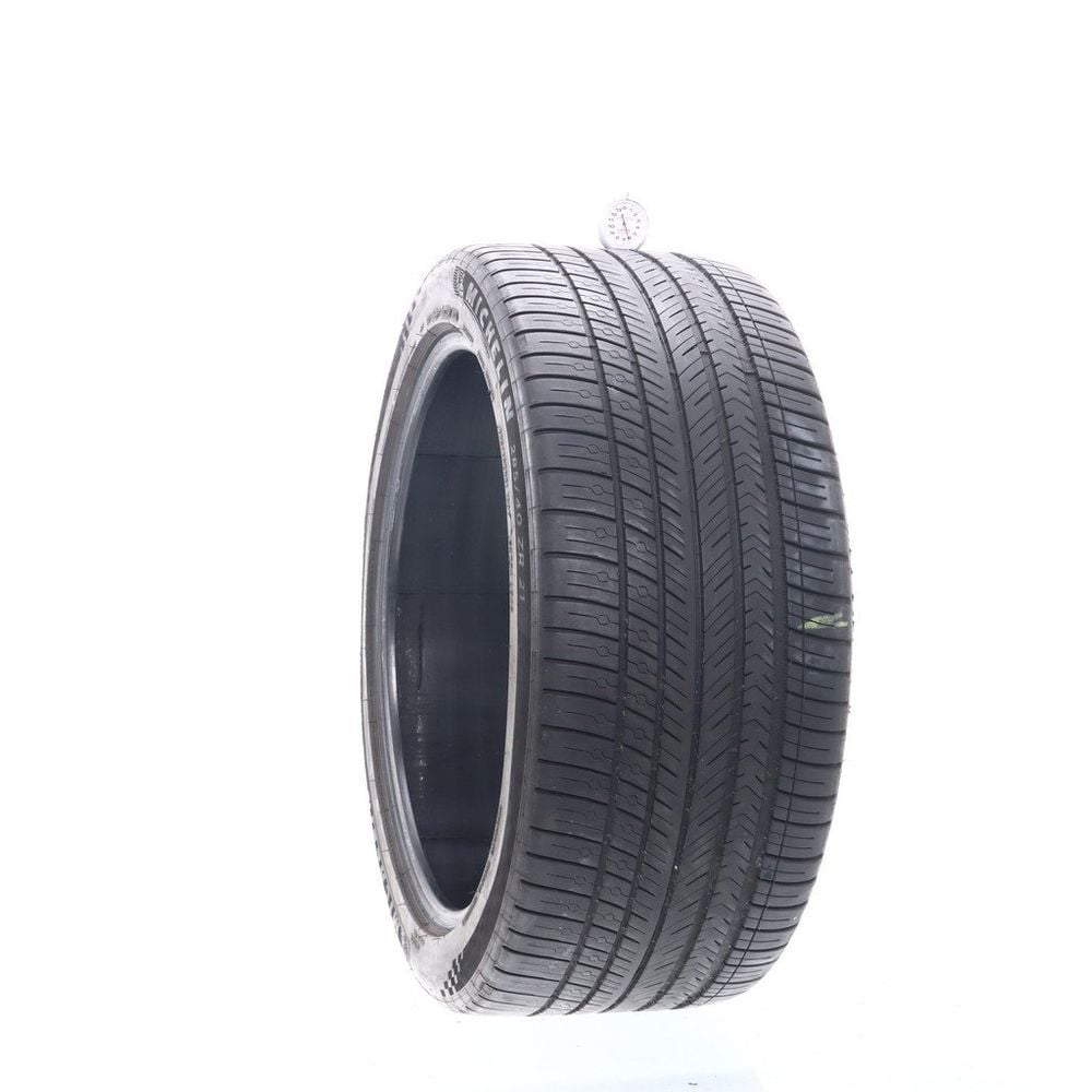 Set of (4) Used 285/40ZR21 Michelin Pilot Sport All Season 4 109Y - 6-7.5/32 - Image 1