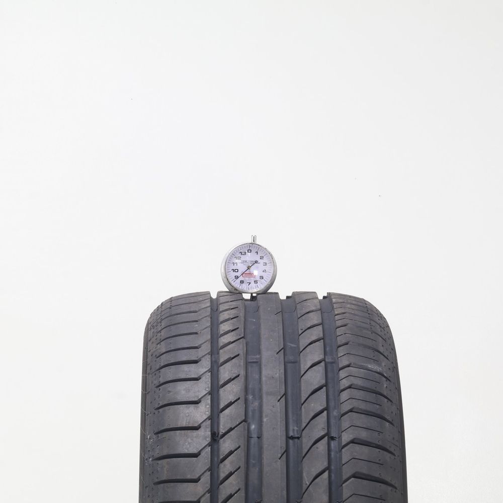 Used 225/40R19 Continental ContiSportContact 5 SSR MOE 93Y - 8.5/32 - Image 2
