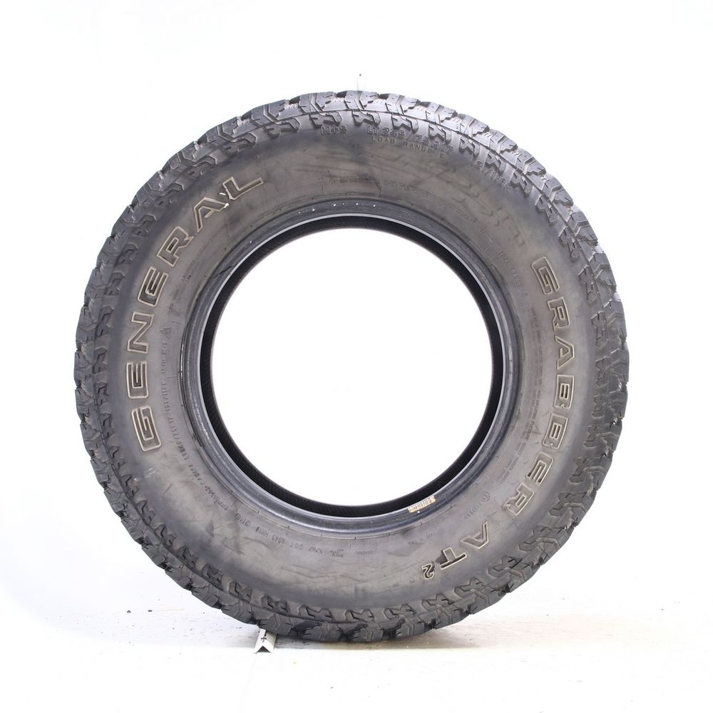 Set of (2) Used LT 245/75R17 General Grabber AT2 121/118R E - 6.5-7/32 - Image 3
