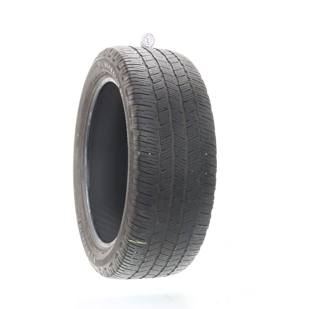 Set of (2) Used 285/45R22 Michelin Defender LTX M/S 2 114H - 6-7/32 - Image 1