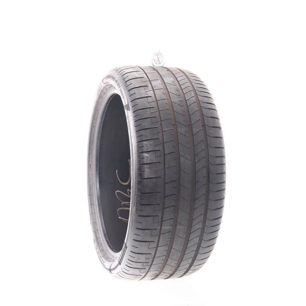 Set of (2) Used 285/35R21 Pirelli P Zero PZ4 105Y - 6-6.5/32 - Image 1