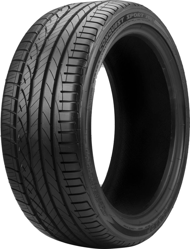 Set of (4) New 245/45R17 Dunlop Conquest sport A/S 95Y - Image 1