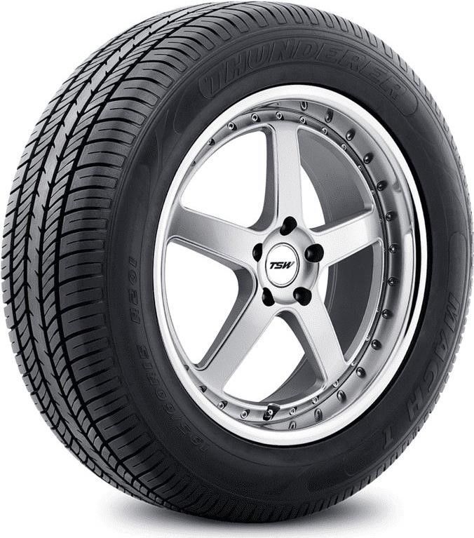 Set of (4) New P 205/55R16 Thunderer Mach I Plus 91H - Image 1