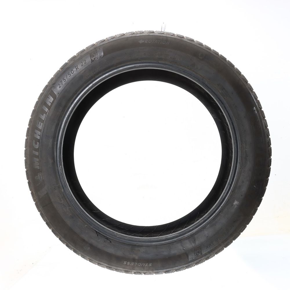 Set of (2) Used 275/50R22 Michelin X-Ice Snow SUV 115H - 7/32 - Image 3
