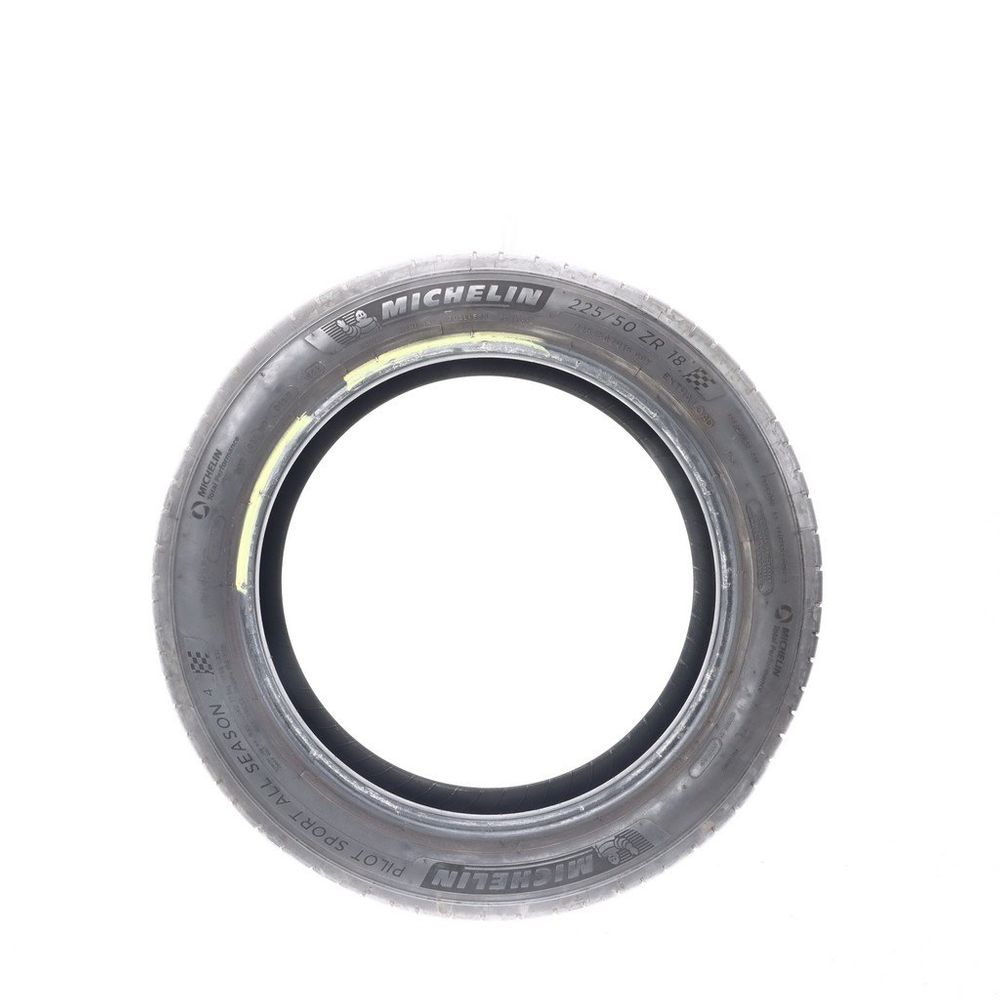 Set of (4) Used 225/50ZR18 Michelin Pilot Sport All Season 4 99Y - 7-8/32 - Image 3