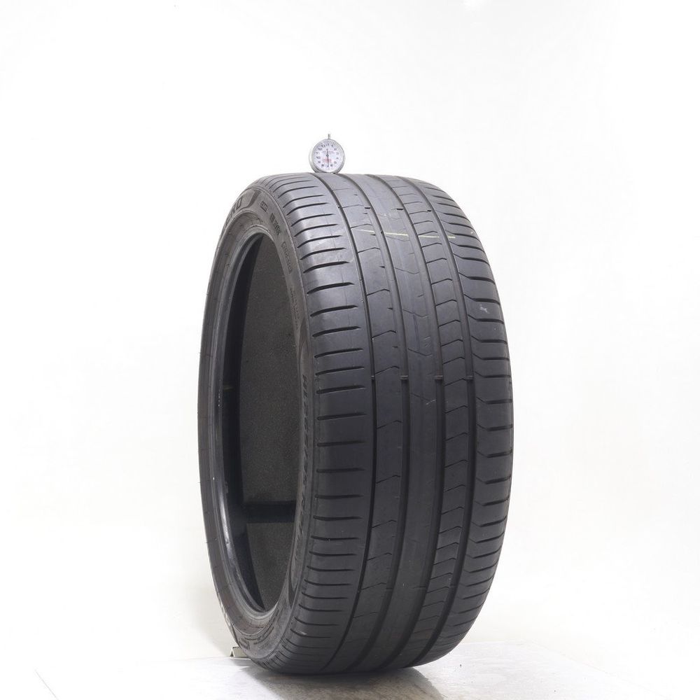 Used 265/35R21 Pirelli P Zero PZ4 LM1 Elect PNCS 103Y - 6.5/32 - Image 1