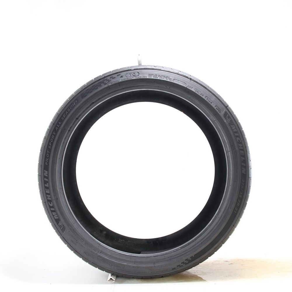 Set of (4) Used 275/35ZR21 Michelin Pilot Sport All Season 4 TO Acoustic 103W - 8.5-9/32 - Image 3