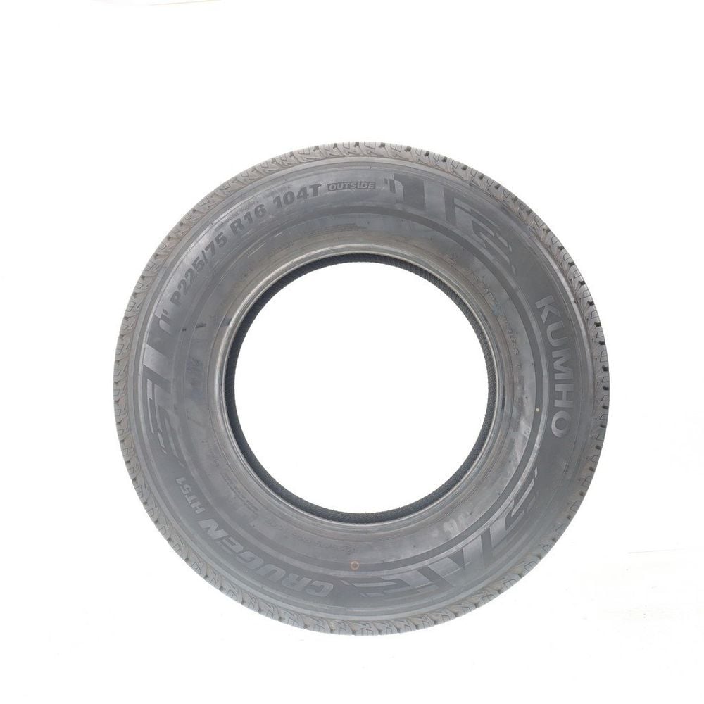 Set of (2) Driven Once 225/75R16 Kumho Crugen HT51 104T - 12-13.5/32 - Image 3