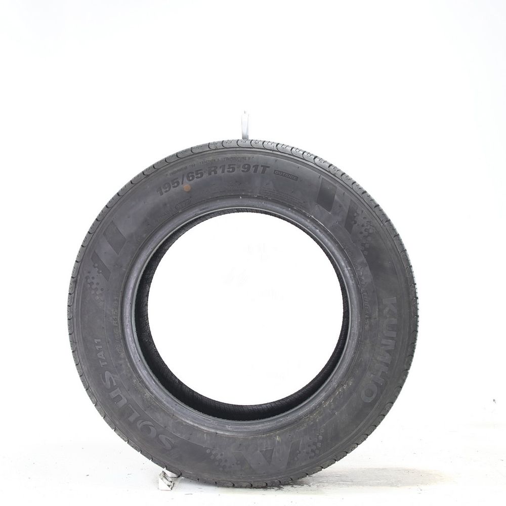 Set of (2) Used 195/65R15 Kumho Solus TA11 91T - 7.5-8.5/32 - Image 3