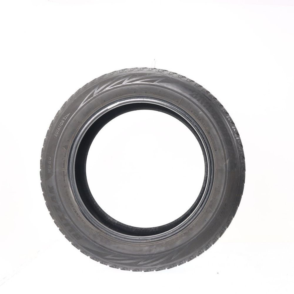 Set of (2) Used 225/60R18 Bridgestone Blizzak WS80 100H - 5.5-7/32 - Image 3