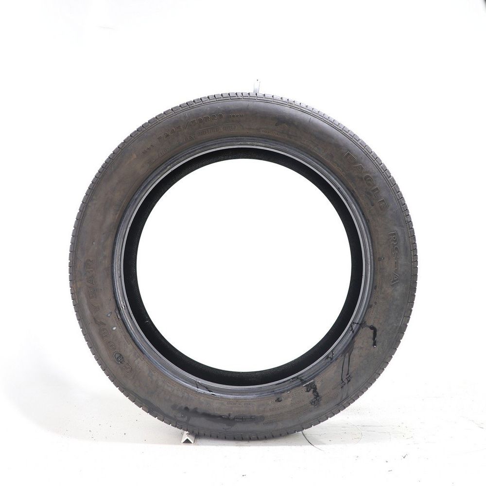 Set of (4) Used 245/50R20 Goodyear Eagle RS-A 102H - 8-8.5/32 - Image 3