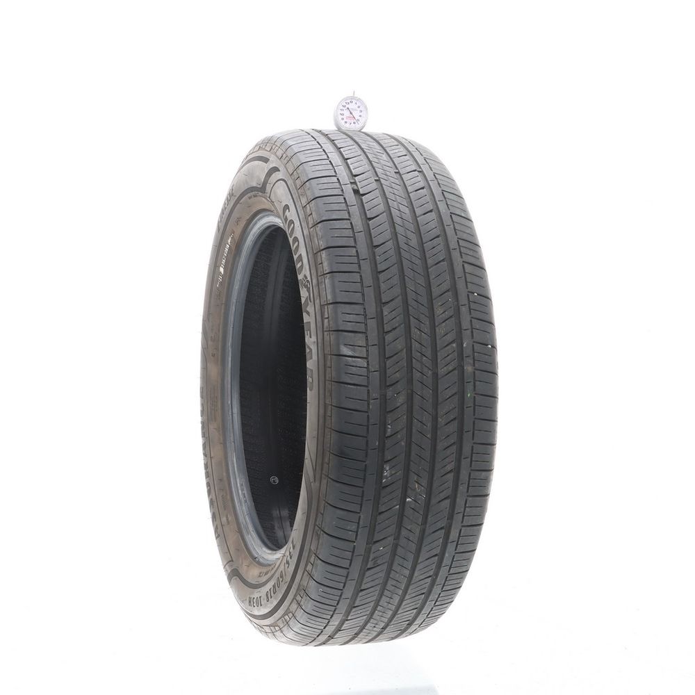 Set of (2) Used 235/60R18 Goodyear Assurance Finesse 103H - 5-6.5/32 - Image 1