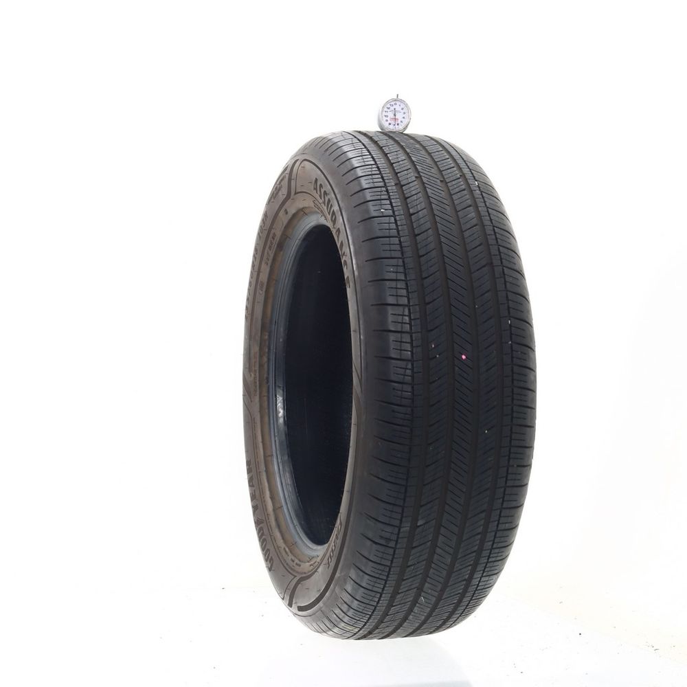 Set of (2) Used 235/60R18 Goodyear Assurance Finesse 103H - 5-6.5/32 - Image 4