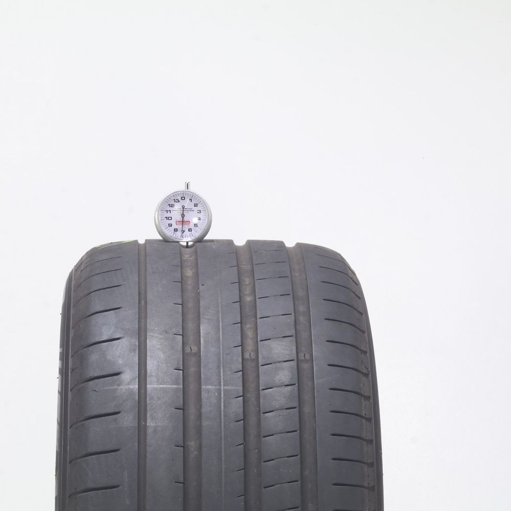 Set of (2) Used 275/40ZR18 Yokohama Advan Sport V107 103Y - 6.5-7/32 - Image 5