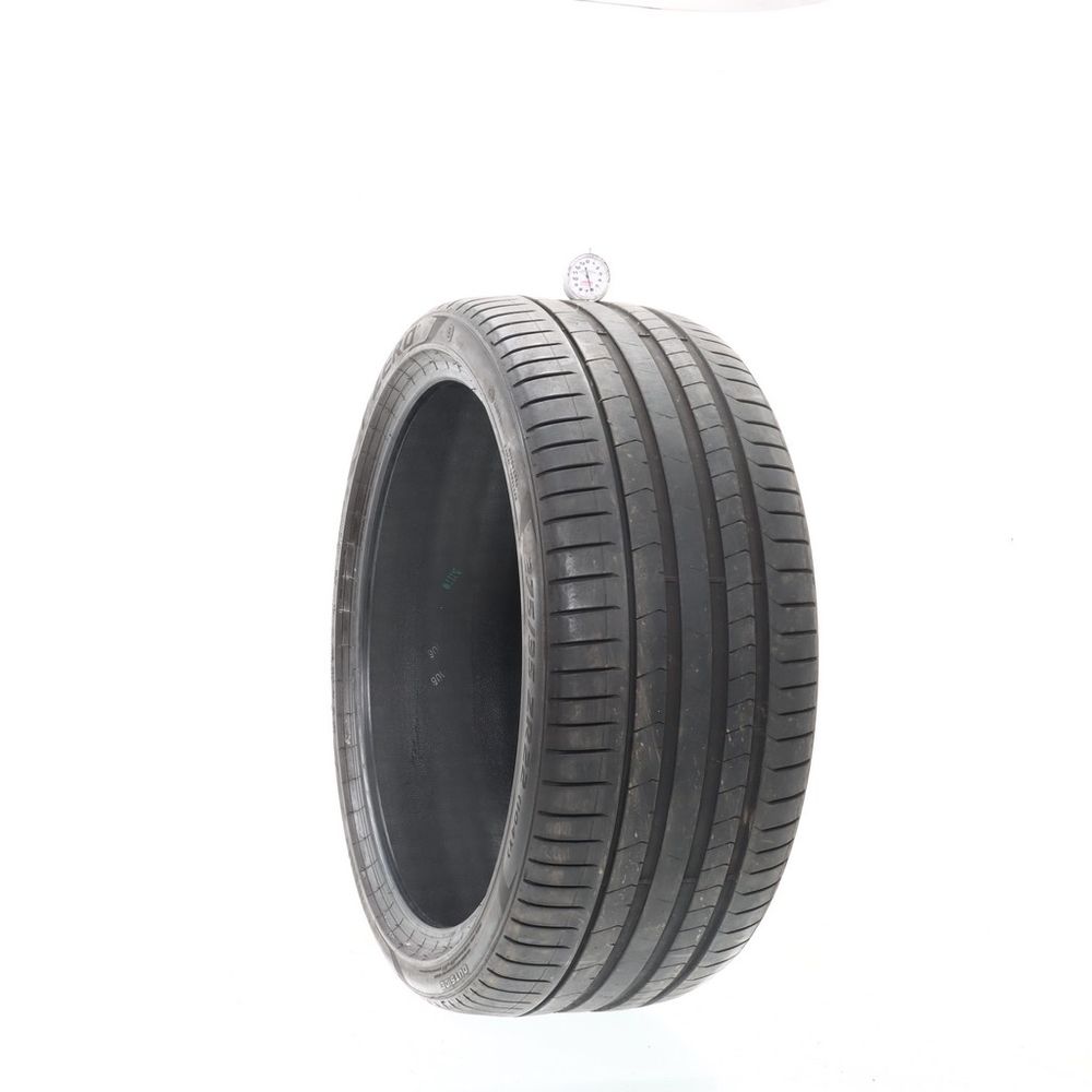 Set of (2) Used 275/35ZR22 Pirelli P Zero B PZ4 104Y - 6-7/32 - Image 1
