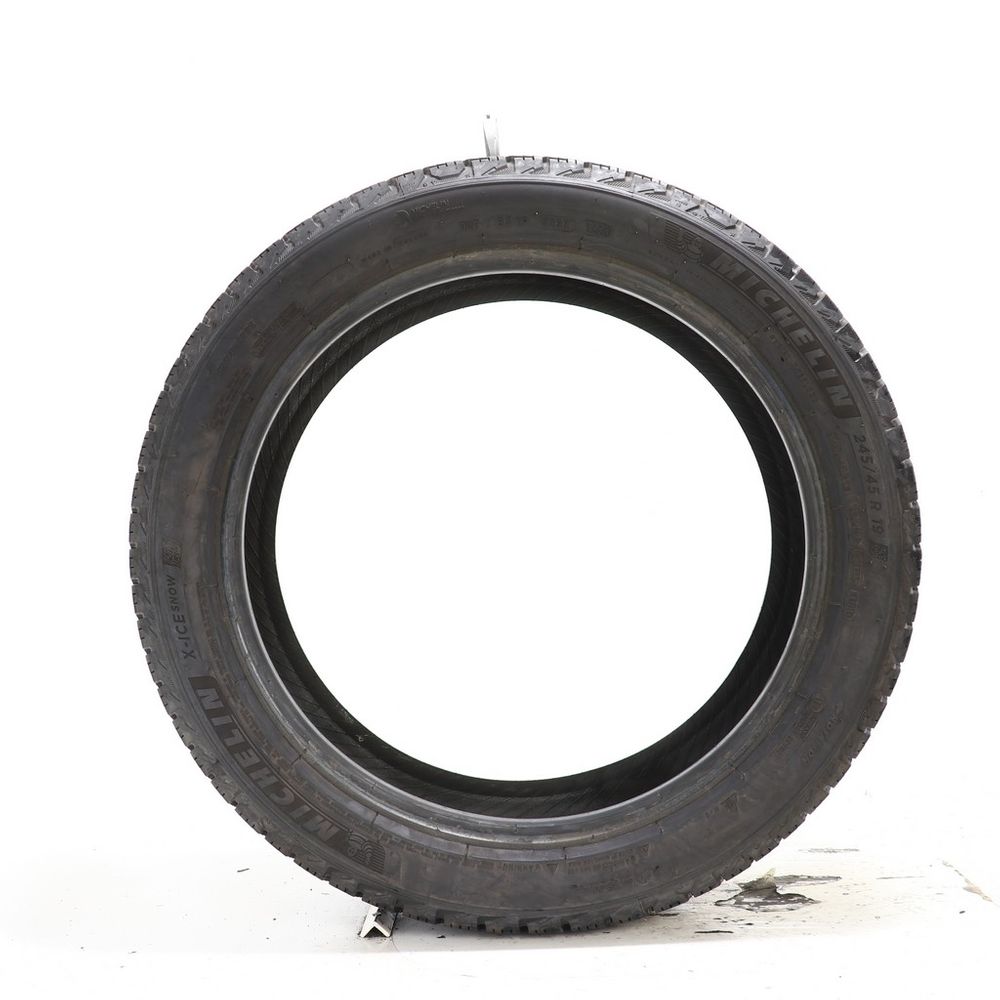 Set of (4) Used 245/45R19 Michelin X-Ice Snow 102H - 8-8.5/32 - Image 3