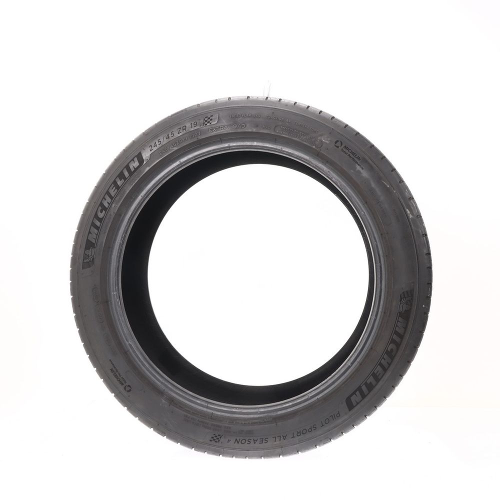 Set of (2) Used 245/45ZR19 Michelin Pilot Sport All Season 4 102Y - 7-7.5/32 - Image 3