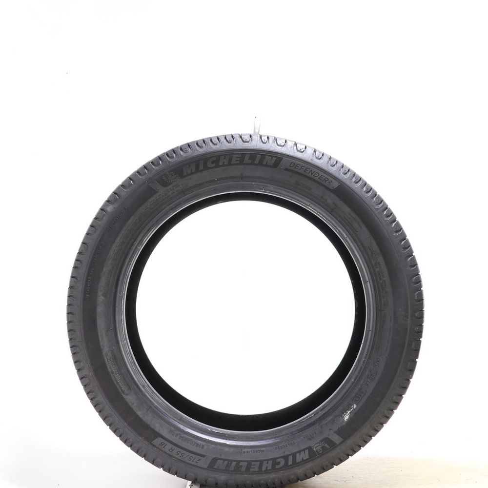 Set of (2) Used 215/55R18 Michelin Defender 2 95H - 8-9.5/32 - Image 3