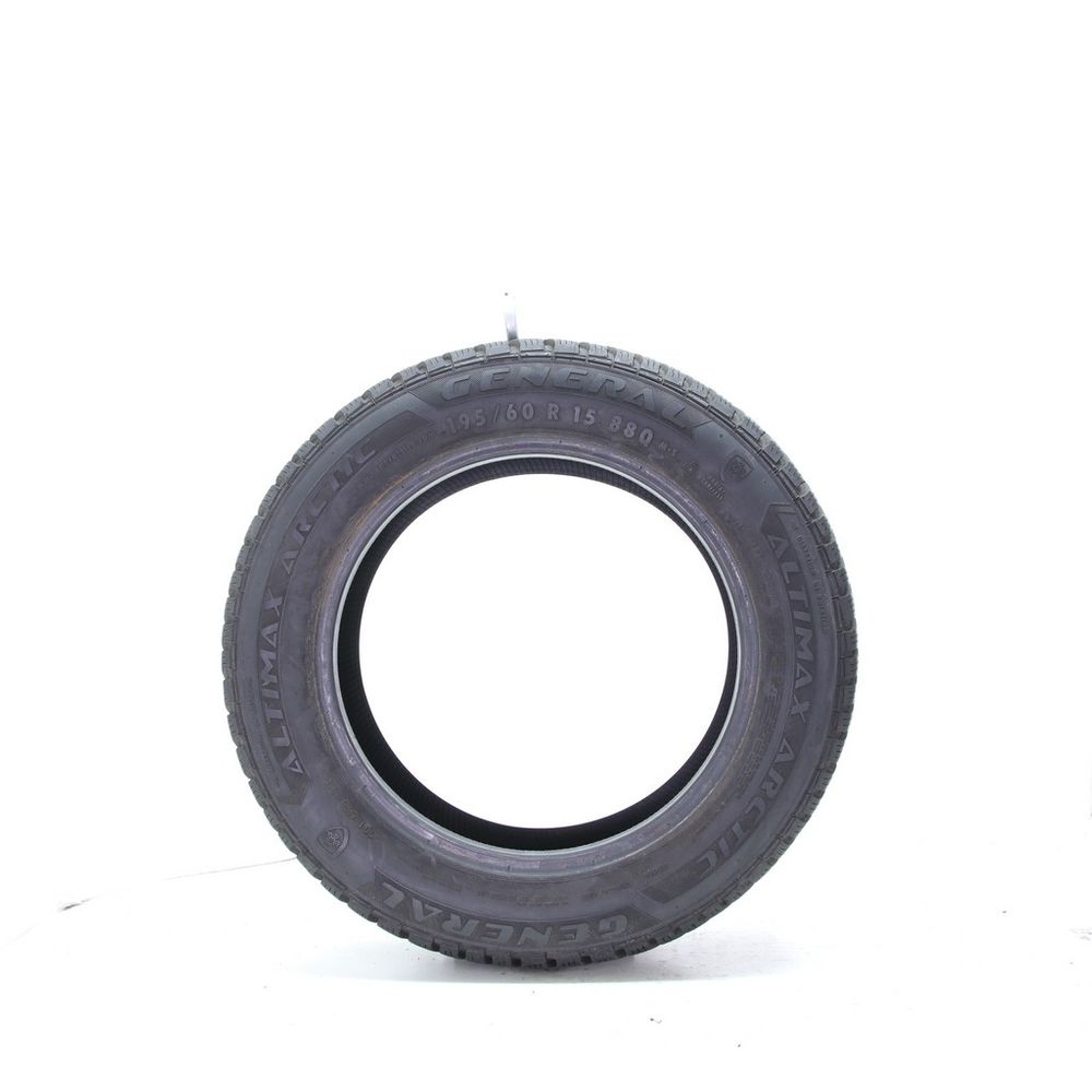 Set of (2) Used 195/60R15 General Altimax Arctic 88Q - 9.5-11/32 - Image 3