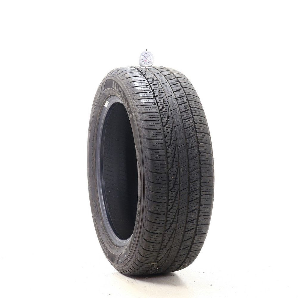 Set of (2) Used 215/55R17 Goodyear Assurance WeatherReady 94V - 5.5-6/32 - Image 1